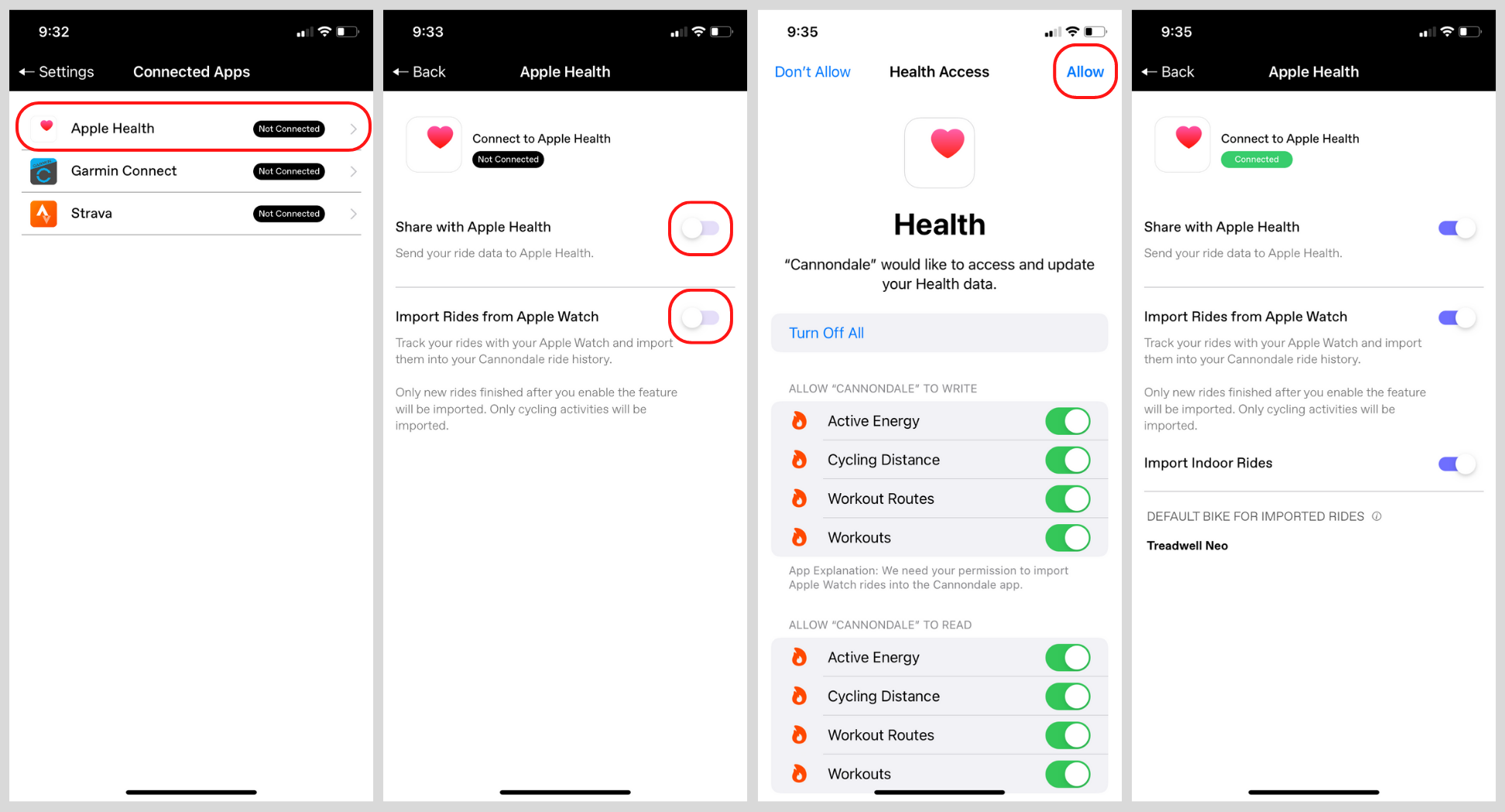 How to connect health hot sale app to apple watch