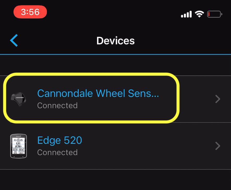 Using the Wheel Sensor with both the Cannondale App and the Garmin Connect app Cannondale Help Center